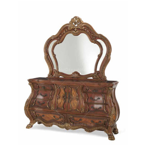<span class=keywords><strong>Coiffeuse</strong></span> américaine au design classique <span class=keywords><strong>Coiffeuse</strong></span> <span class=keywords><strong>vintage</strong></span> <span class=keywords><strong>en</strong></span> <span class=keywords><strong>bois</strong></span> sculpté avec miroir Table de maquillage antique pour chambre à coucher - Product Image 5