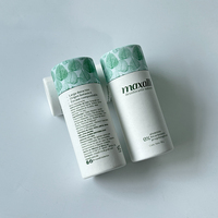 Baume à lèvres et stick solaire biodégradable en tube de papier recyclé, fait main, déodorant push-up, bio, format personnalisé