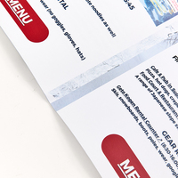 Service d'impression numérique personnalisé professionnel, mini-catalogue, brochure, impression UV sur papier coloré