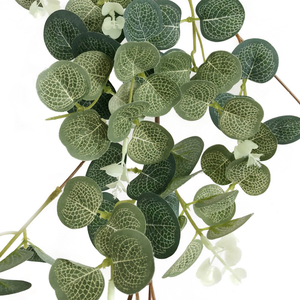 Planta Artificial de Eucalipto con Hojas de Dinero <span class=keywords><strong>para</strong></span> Cubrir Tuberías de Aire Acondicionado, Decoración <span class=keywords><strong>para</strong></span> Sala de Estar y Dormitorio - Product Image 3