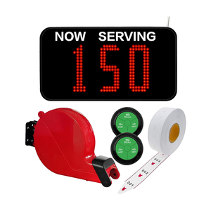 <strong>Take</strong> <strong>a</strong> Number <strong>System</strong> <strong>Queue</strong> Wireless Calling <strong>System</strong> with 1 <strong>Take</strong> <strong>a</strong> Number Display 2 Next Call Button 1 <strong>Ticket</strong> Dispenser - Product Image 1