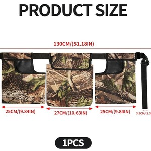 Ceinture tactique Mossy Oak, ceinture de terrain et de jeu, ceinture de tir, réglable, gilet de Turquie camouflage - Product Image 4