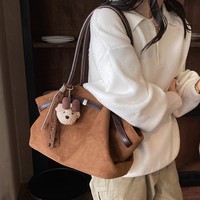Tas Selempang Wanita untuk Kegunaan Sehari-hari, Berbagai Pilihan Warna, Model Retro dengan Tali Serut, Grosir Tas Selempang Wanita