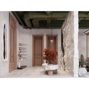 Diseño de Interiores Personalizado para Salón de Belleza, Muebles Modernos Estilo Wabi Sabi, Paquete de Mobiliario para Salón de Belleza, Diseño de Tienda en Madera, Piedra y Microcemento - Product Image 6