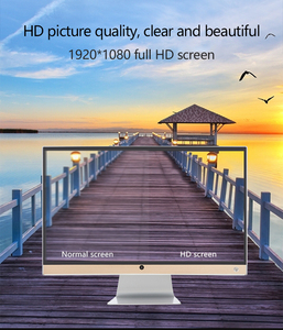 Ordinateur de bureau tout-en-un IPS de 23.6 pouces Win10 Core I5-7400 Quad 3.5G 1920*1080 Ordinateur professionnel monobloc avec disque dur SSD - Product Image 4