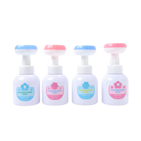 Savon liquide pour les mains personnalisé OEM/ODM, hydratant, sans alcool, respectueux de la peau, savon moussant en forme de patte de chat pour enfants