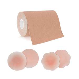 10cm marron bande de corps de qualité médicale femmes soutien-gorge bande Push up Boob bande lève-sein pour les seins de grande taille - Product Image 2