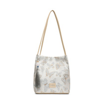 Sac à bandoulière élégant et moderne en PU grande capacité pour femme, brodé, nouvelle tendance été-automne, pour le travail et les trajets quotidiens
