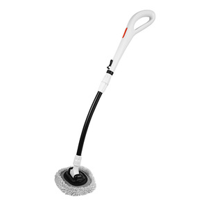 Mopa telescópica para lavado de autos con mango curvo, cepillo grande para limpieza de vehículos, material de aleación - Product Image 1
