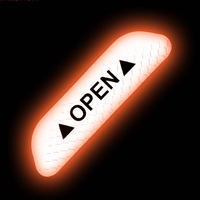 4 PCS OPEN Warning Sticker réfléchissant SPA Autocollants d'avertissement de nuit pour portes de voiture ouvertes Patch pour voiture, vélo, véhicule, sécurité OPEN Stickers