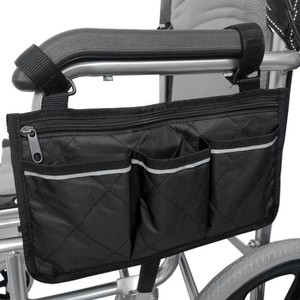 Sac de rangement multifonctionnel réfléchissant pour aide à la marche, accoudoir de fauteuil roulant, sacoche latérale suspendue pour selle, sac à dos, diverses couleurs - Product Image 2