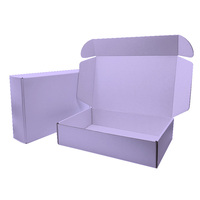 Boîte d'expédition personnalisée avec papier d'emballage, emballage cadeau pour vêtements, emballage en carton ondulé de qualité supérieure, boîte d'expédition pour vêtements, lingerie, colis postal