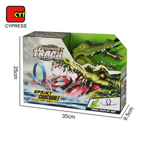 Alta calidad tiburón dinosaurio escena eyección <span class=keywords><strong>pista</strong></span> aleación coche juguete tren <span class=keywords><strong>pista</strong></span> para niños - Product Image 6