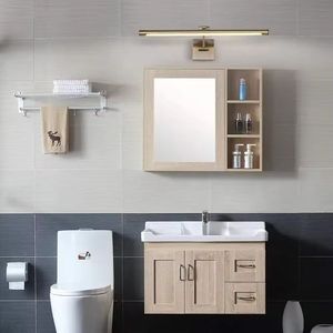 Lampe miroir européenne rétro style américain pour <span class=keywords><strong>salle</strong></span> <span class=keywords><strong>de</strong></span> <span class=keywords><strong>bain</strong></span> Éclairage pour armoire <span class=keywords><strong>de</strong></span> <span class=keywords><strong>salle</strong></span> <span class=keywords><strong>de</strong></span> <span class=keywords><strong>bain</strong></span> Lampe <span class=keywords><strong>de</strong></span> maquillage <span class=keywords><strong>LED</strong></span> étanche Cuivre antique - Product Image 4