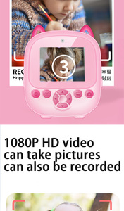 Hotsale1080p מיני מצלמה עם צעצועי צילום תרמיים תמונות דיגיטליות צעצוע ילדים מצלמה דיגיטלית צעצוע לילדים - Product Image 4