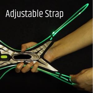 Hỗ trợ OEM Rgb-ánh sáng có thể sạc lại một kích thước phù hợp với tất cả cho xe đạp cưỡi dẫn ánh sáng an toàn chạy dẫn phản chiếu vest - Product Image 2