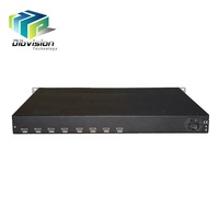 (Q308M) Modulator DVB-T 8 Saluran Laris Manis dengan 4 Frekuensi untuk Sistem TV Hotel Arab Saudi