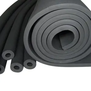 nitrile insulation rubber foam class 1 pvc copper hvac air conditioner thermal insulation board roll nbr sheet