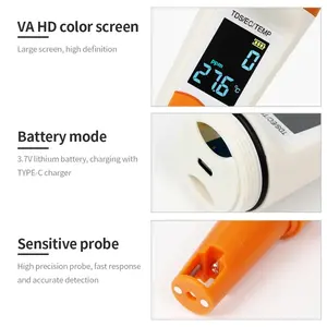 2025 Hochpräzises 3-in-<span class=keywords><strong>1</strong></span>-<span class=keywords><strong>TDS</strong></span>-<span class=keywords><strong>METER</strong></span> Fabrik preis <span class=keywords><strong>TDS</strong></span> & EC & Temp <span class=keywords><strong>TDS</strong></span>-Messgerät Digital für Hydroponic - IP68 Wasserdichtes Messgerät OEM ODM - Product Image 6