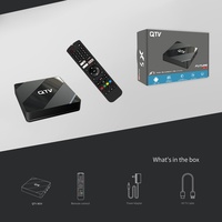 Vente chaude QTV H616 Android 10 décodeur pour IPTV et pour Stalker résolution 4K pour X96 Mini modèle 64 Go ROM processeur Quad Core