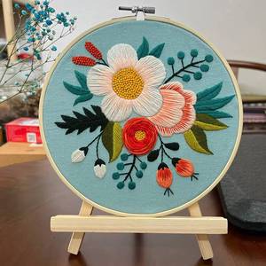 Kit de broderie à l'aiguille DIY de haute qualité, ensemble complet de matériel de couture pour la décoration murale - Product Image 2