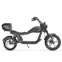 Prêt à Expédier Bonne Vente Modèle Chopper Électrique CP-6 Double Batterie Scooters Électriques Longue Portée Citycoco