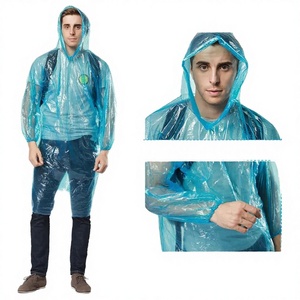 Impermeable y Poncho Desechable de Material PE con Logotipo Impreso, para Regalos de Bienvenida, Uso Multifuncional - Product Image 4