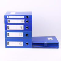 Carpeta de Archivo Vertical de Plástico con Ranura para Tarjetas, para Gabinete de Oficina, Cajón, Organizador de Documentos