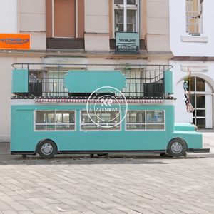 Remorque alimentaire 2025 avec 3 éviers, lavage des mains, camion de restauration électrique, chariot mobile de boucherie, chariot de vente de hot-dogs - Product Image 2