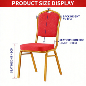 Modern Hotel Event <strong>Chair</strong> Wedding Banquet <strong>Dining</strong> Seat <strong>Stackable</strong> Design for Conference Meeting and Guest Use - Product Image 6