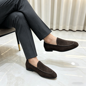 <span class=keywords><strong>Mocasines</strong></span> <span class=keywords><strong>de</strong></span> Gamuza Marrón Oscuro <span class=keywords><strong>de</strong></span> Lujo <span class=keywords><strong>para</strong></span> <span class=keywords><strong>Hombre</strong></span>, Zapatos Formales <span class=keywords><strong>de</strong></span> Negocios <span class=keywords><strong>para</strong></span> <span class=keywords><strong>Hombre</strong></span>, Calzado Elegante Sin Cordones <span class=keywords><strong>para</strong></span> Caballero - Product Image 6