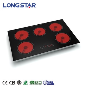 Cuisinière à Induction à infrarouges, 8200 v, 5 bouche, écran tactile, électrique, 5 brûleurs, cuisinière à Induction - Product Image 3