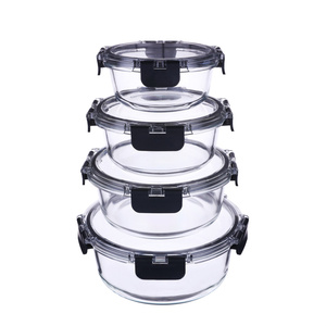 Bán buôn thủy tinh borosilicate lưu trữ thực phẩm và <span class=keywords><strong>container</strong></span> lò vi sóng an toàn bữa ăn Prep <span class=keywords><strong>container</strong></span> - Product Image 5