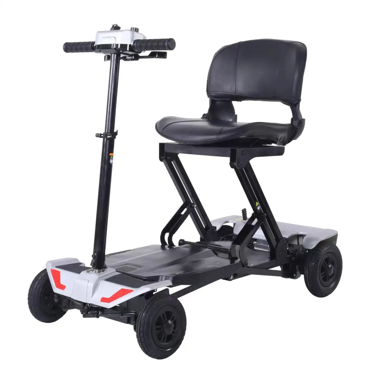 Automatischer zusammen klappbarer Mobilität roller 4 Räder faltbarer elektrischer Behinderten roller für Behinderte