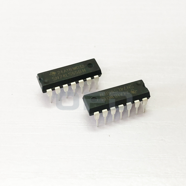 SN74LS95BN DIP-14 Logic IC Through Hole Integrated Circuit ICs 4-Bit Parallel-Access Shift Registers Logic IC SN74LS95BN