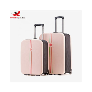 New Design Foldable Luxury Suit case <b>Trolly</b> Bag Travel Bags ABS+PC Folding Luggage Set for Outdoors - Product Image 2