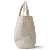 Sac fourre-tout en toile 100% coton personnalisé, grande capacité, pour femmes, réutilisable, écologique, motif de lettres personnalisable, logo personnalisé