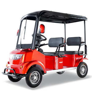 Carro de <span class=keywords><strong>golf</strong></span> eléctrico de cuatro ruedas de 6 plazas para alquiler turístico - Product Image 4