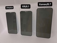 Protector de pantalla de vidrio templado de privacidad antiespía de alta calidad para iPhone 15 16 Pro 14 Pro Max vidrio templado móvil antiespionaje