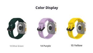 สายนาฬิกาซิลิโคนขายส่งจากโรงงานสำหรับ Apple Watch S10 11 46 มม. Ultra 49 มม. SE 44 มม. สายนาฬิกาแบบสปอร์ตพร้อมหัวเข็มขัดสแตนเลส - Product Image 6