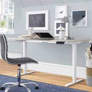 Modern Home <b>Office</b> <b>Computer</b> Gaming Desk Height Adjustable Sit-Stand for Bedroom Use - Product Image 1