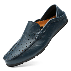 Nuevo Diseño de Zapatos Casuales para <span class=keywords><strong>Hombre</strong></span>, de Piel Sintética, con Forro de Malla Transpirable, Ligeros, Talla Grande 46 47, <span class=keywords><strong>Mocasines</strong></span> - Product Image 3