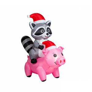 Bonhomme de neige gonflable de décoration de Noël extérieur intérieur de nouvelle conception pour la saison des vacances - Product Image 1