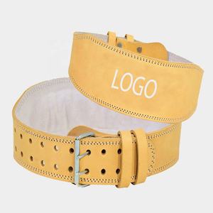 Cinturón de levantamiento de pesas de cuero de diseño moderno para levantamiento de pesas para soporte de espalda durante entrenamiento o competiciones - Product Image 1