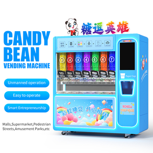 Distributeur automatique de bonbons au chocolat et de bonbons sucrés, avec paiement par pièces, billets et cartes, grande capacité, personnalisable, sans personnel, à vendre - Product Image 3