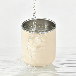 Vaso infantil premium de acero inoxidable, duradero, ideal para regalos de fiesta, vaso de acero con funda. - Product Image 6