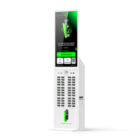 Nouveaux produits : Station de recharge partagée à 48 emplacements avec écran tactile et lecteur de cartes POS intégré, station de recharge pour téléphone
