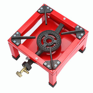 Cocina de Gas Comercial de un <span class=keywords><strong>Solo</strong></span> Quemador, Estufa de Hierro Fundido de Alto BTU, Quemador de Gas LP de Alta Resistencia para Hogar y Exteriores <span class=keywords><strong>en</strong></span> el Medio Oriente - Product Image 1