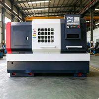 Tour CNC à banc plat CAK6161, portée de 610 mm, 7,5 kW, machine de tournage horizontale de haute précision, GSK, usage moyen, pour le travail des métaux