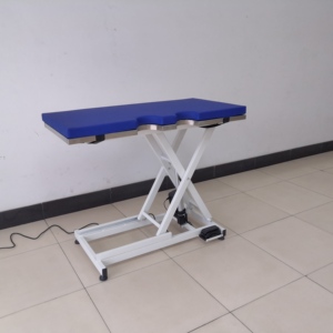 Mesa Veterinaria Eléctrica con Elevación Ultrasónica EUR VET, Control por Pedal, Patas Ajustables Antideslizantes, Tablero Estable <span class=keywords><strong>para</strong></span> Exámenes de Ultrasonido - Product Image 2